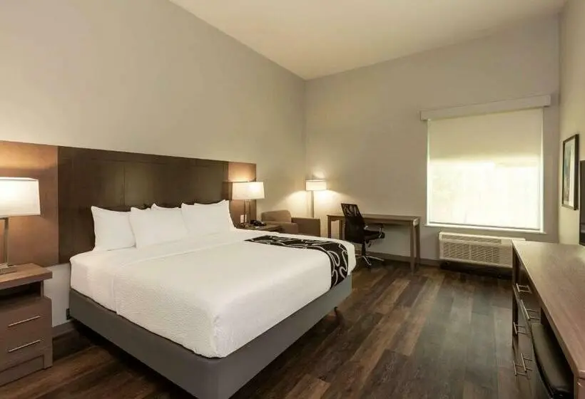 身障者適用キングサイズベッドルーム, La Quinta Inn & Suites By Wyndham Lafayette Oil Center
