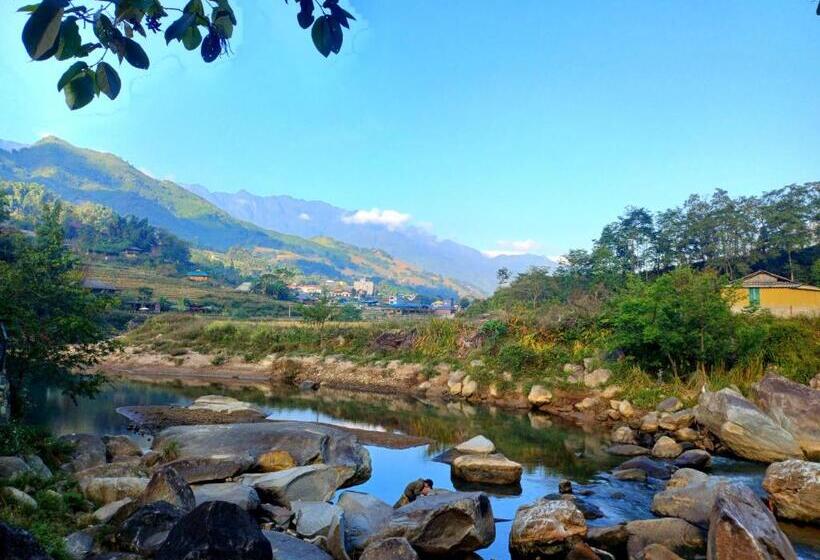 اتاق استاندارد با چشم‌انداز باغ, River Mountain View Homestay