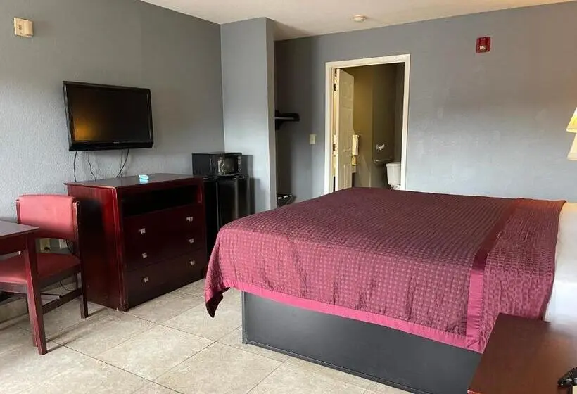 اتاق استاندارد با تخت بزرگ برای معلولان, Majestic Inn