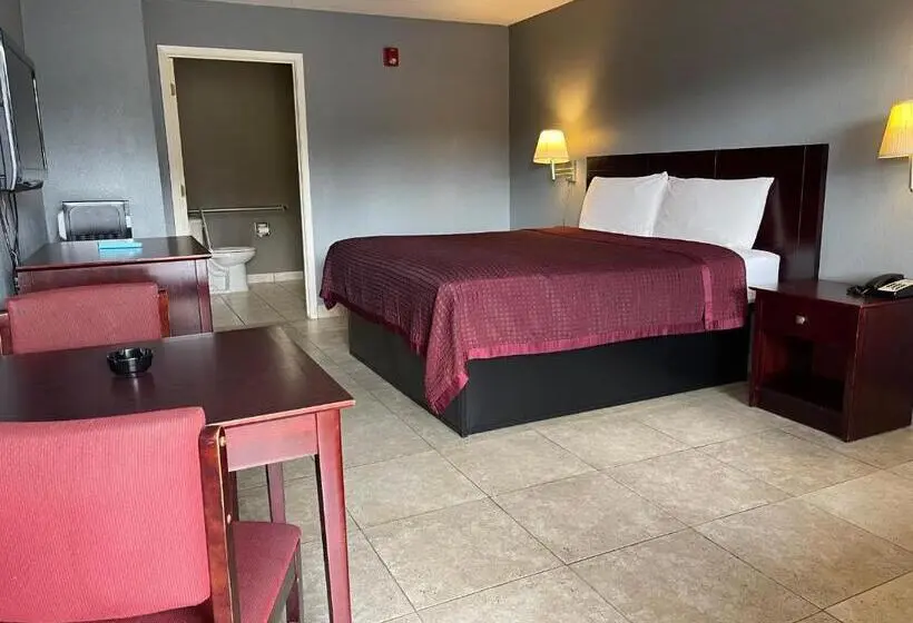 اتاق استاندارد با تخت بزرگ برای معلولان, Majestic Inn