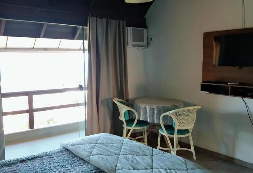 オーシャンビューデラックスルーム, Pousada Bangalôs Da Mole Florianópolis
