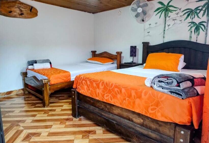 4인용 스탠다드 룸, Finca Hotel Santa Clara