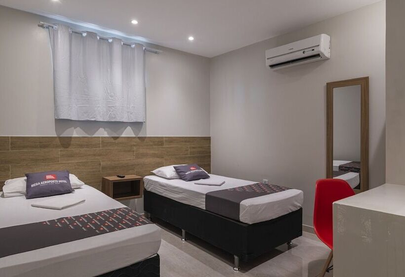 غرفة قياسية, Mega Aeroporto Hotel Apenas 1 Km De Distância Do Aeroporto De Fortaleza