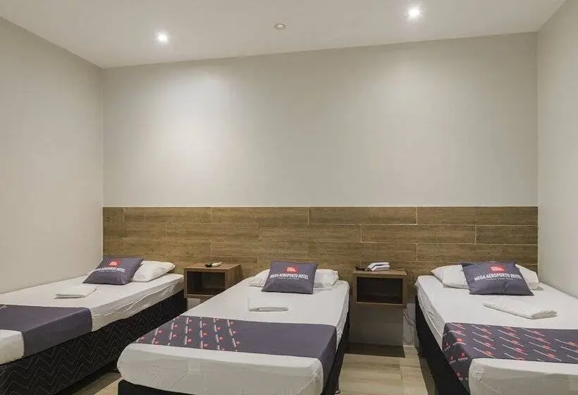 Standard Kolmen Hengen Huone, Mega Aeroporto Hotel Apenas 1 Km De Distância Do Aeroporto De Fortaleza