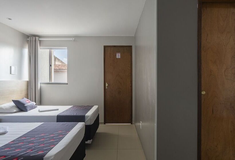 غرفة عائلية, Mega Aeroporto Hotel Apenas 1 Km De Distância Do Aeroporto De Fortaleza