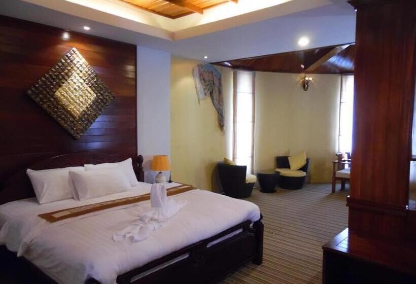 غرفة سوبيريور سرير كينج, Charming Lao