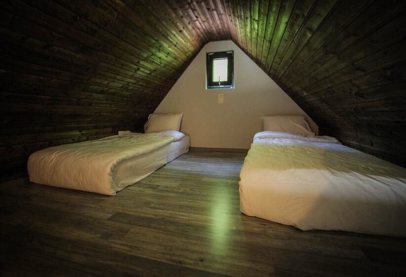 اتاق استاندارد چهارنفره با بالکن, Borjomi Underwood