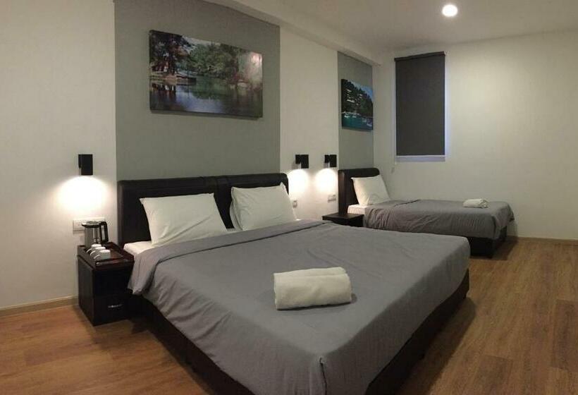 סוויטה משפחתית, Carlton Inn Bukit Ubi