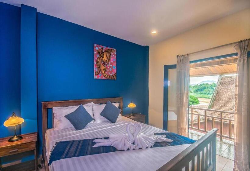 חדר דחוקס עם מיטת קינג, Maison Zen Aphay