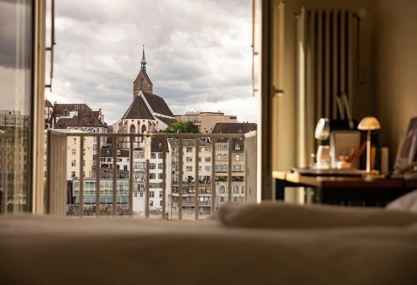 غرفة ديلوكس مطلة على النهر, Merian Basel Self Check In