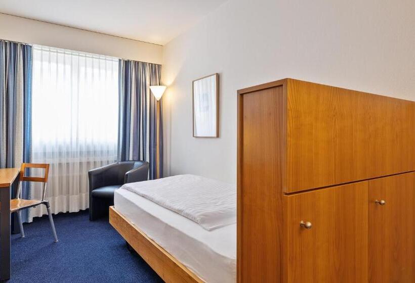 غرفة قياسية فردية, Merian Basel Self Check In