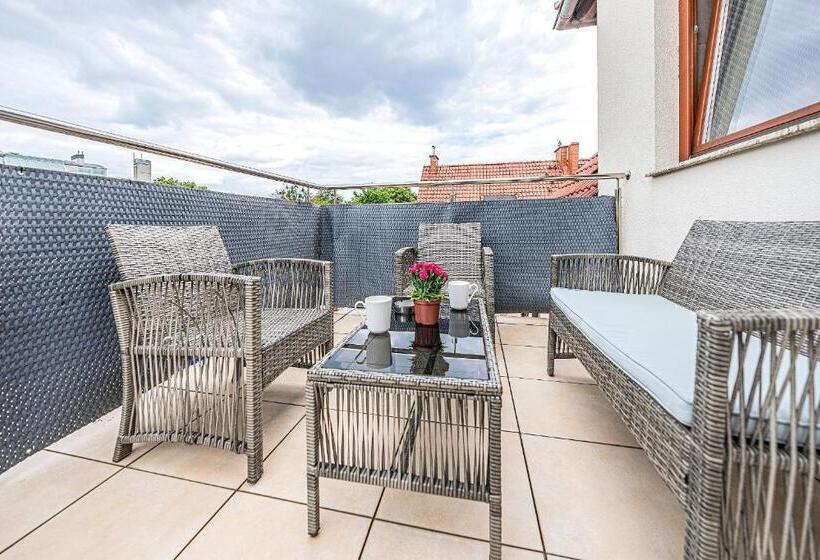 آپارتمان دوبلکس 1 خوابه, Willa Martini Sopot