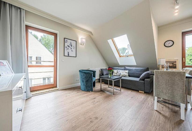 آپارتمان دوبلکس 1 خوابه, Willa Martini Sopot