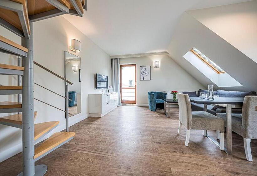 آپارتمان دوبلکس 1 خوابه, Willa Martini Sopot