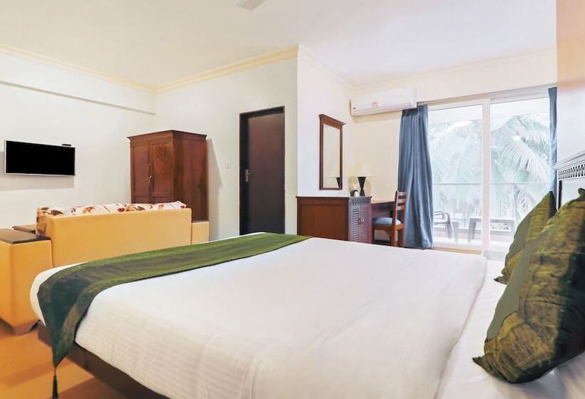 غرفة ديلوكس, Treebo Premium Dona Eliza, 700 Metres From Calangute Beach