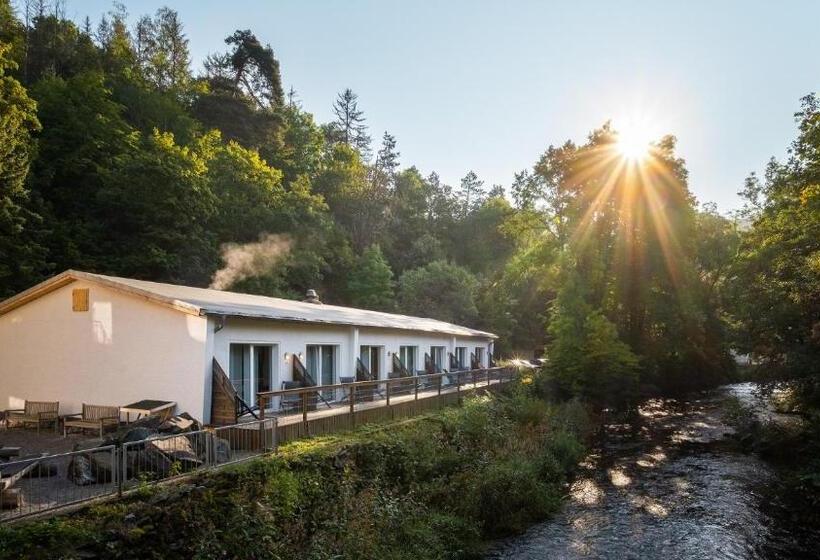 テラス付きスタンダードルーム, Bodetaler Basecamp Lodge   Bergsport  Und Naturerlebnis