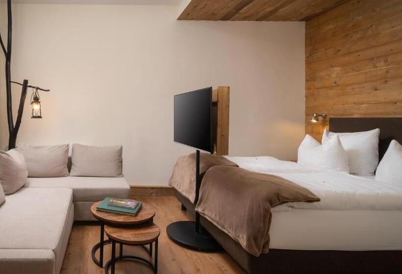 디럭스 주니어 스위트, Bodetaler Basecamp Lodge   Bergsport  Und Naturerlebnis