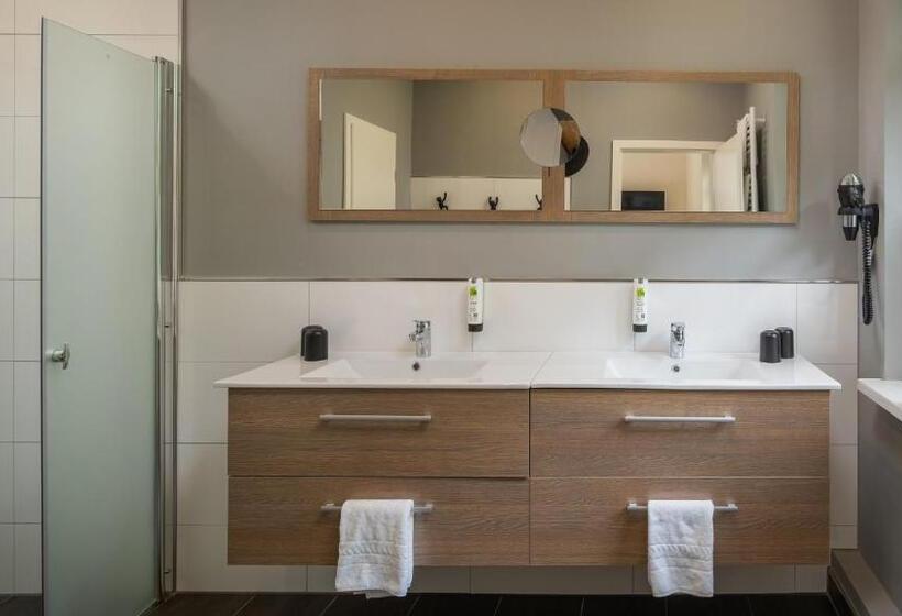 スタンダード４人部屋, Bodetaler Basecamp Lodge   Bergsport  Und Naturerlebnis