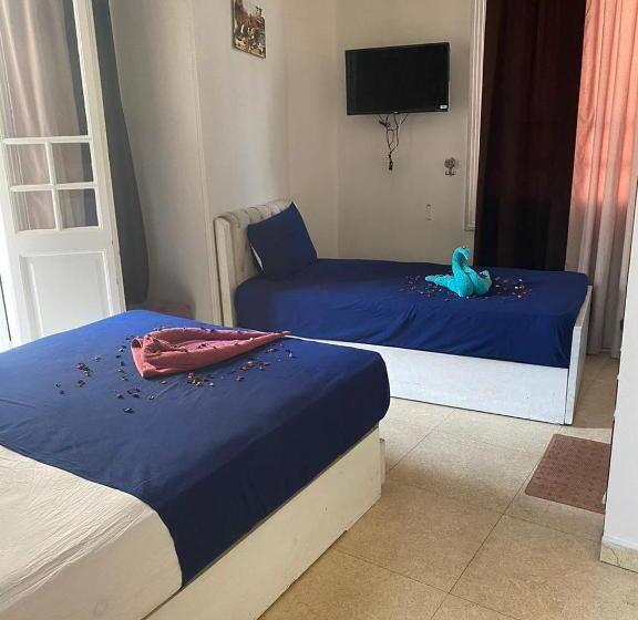 اتاق استاندارد سه تخته با بالکن, Abdeen Cairo Hostel