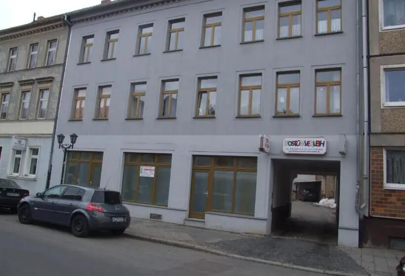 Standard Neljän Hengen Huone Jaettu Kylpyhuone, Hostel Vorharz Aschersleben