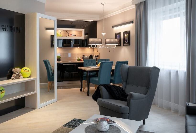Апартаменты Deluxe 1 Спальня, Aga Tenis Apartments By Radwańska