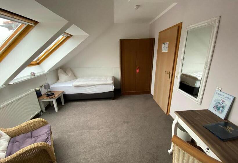 スタンダードシングルルーム, & Restaurant Kronenhof Am Weser Radweg