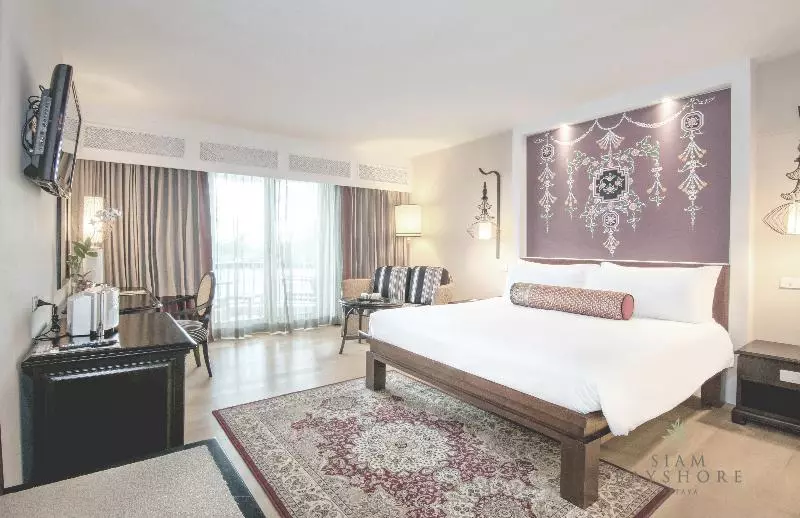 اتاق لوکس با چشم‌انداز دریا, Siam Bayshore Resort Pattaya