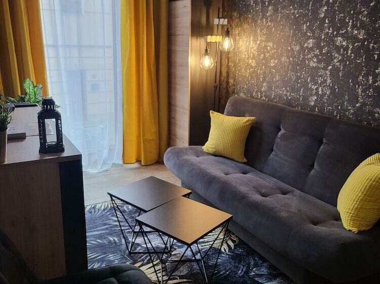 침실 1개 디럭스 아파트, Moon Hostel Poznań