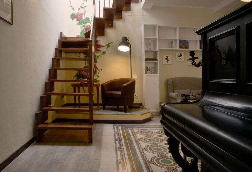 Chambre Standard Individuelle Salle de Bains Commune, Room & Breakfast Canalino 21