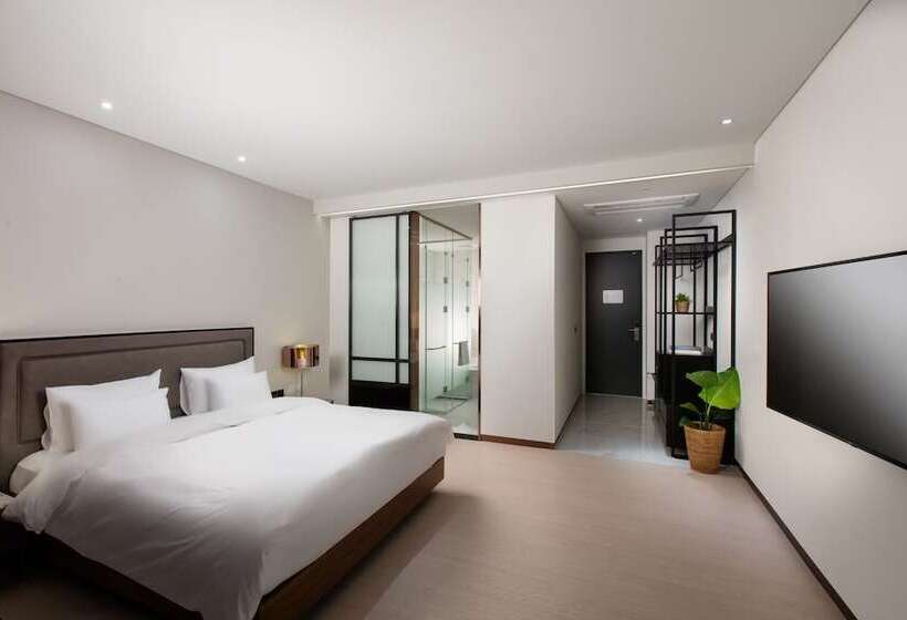 غرفة قياسية مزوَّدة بتراس, N Bridge Hotel Jeon Ju