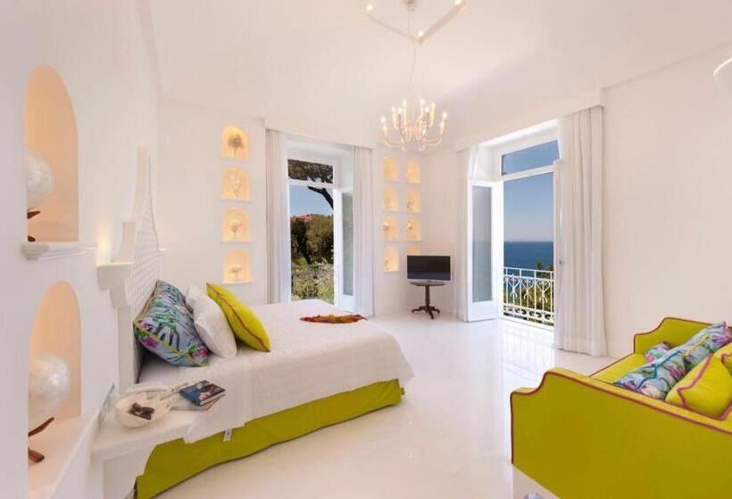 オーシャンビューデラックスルーム, Villa Silvana Relais