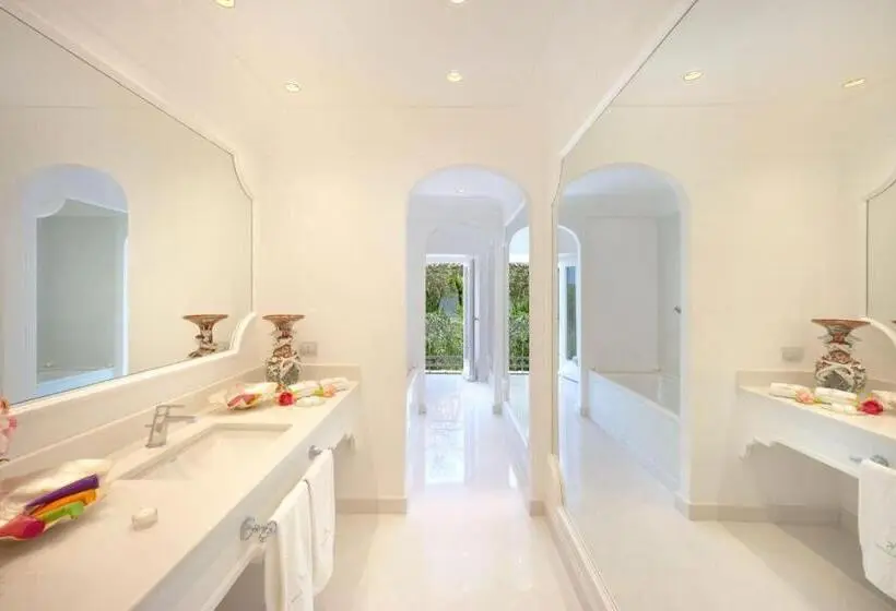 オーシャンビューデラックスルーム, Villa Silvana Relais