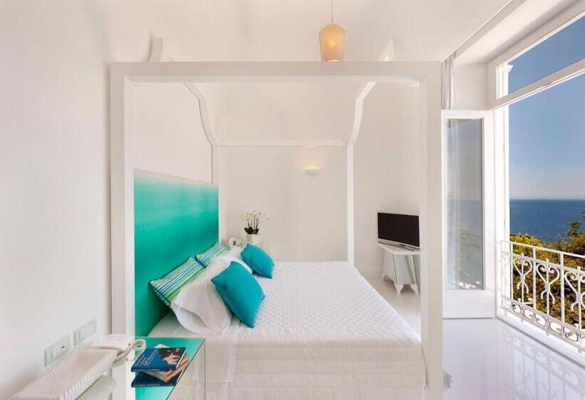 オーシャンビューデラックスルーム, Villa Silvana Relais