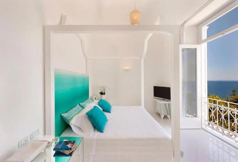 オーシャンビューデラックスルーム, Villa Silvana Relais