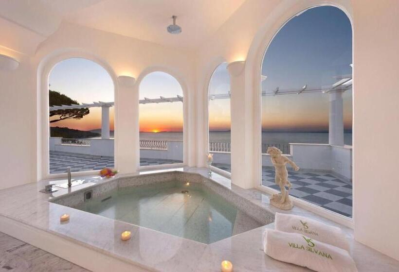 キングサイズベッドのスイートルーム, Villa Silvana Relais