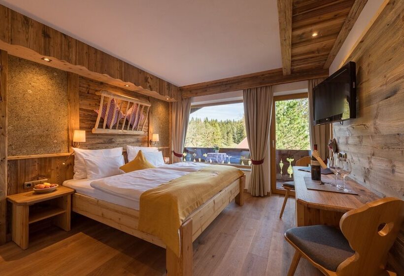 غرفة قياسية مزوَّدة بشُرفة, Gröbl Alm