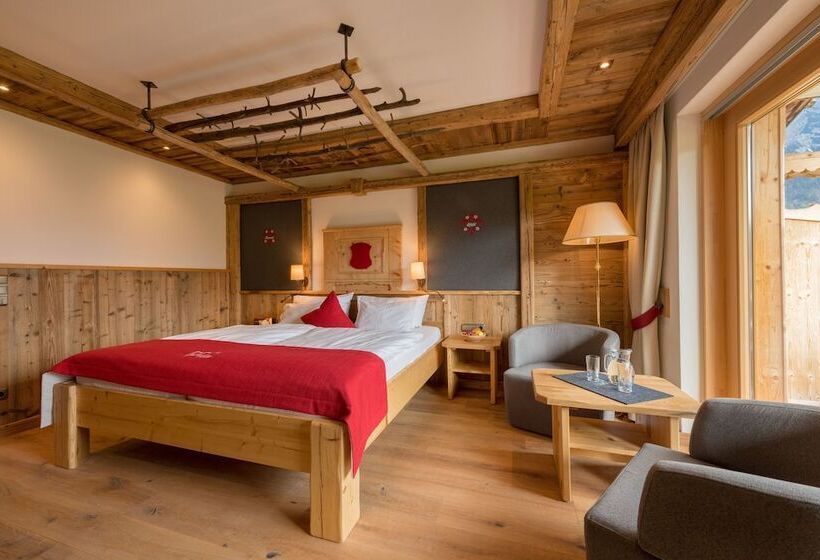 غرفة قياسية مزوَّدة بشُرفة, Gröbl Alm