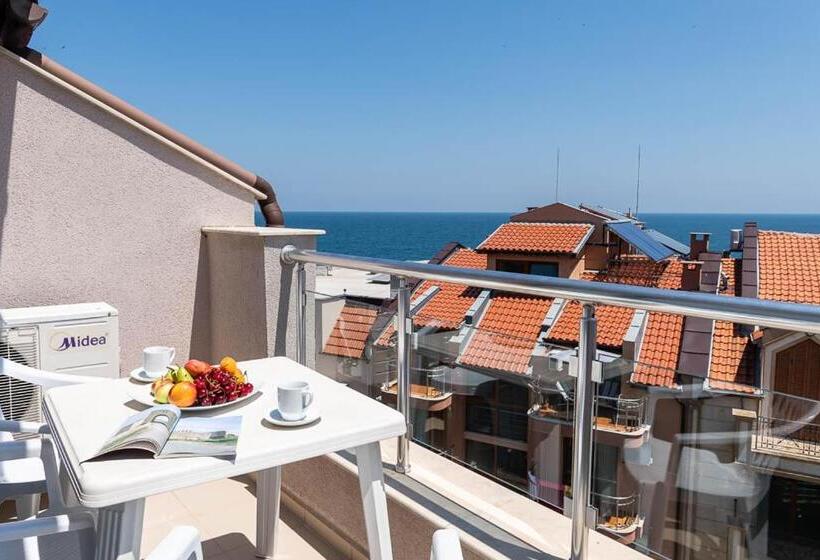 스탠다드 스튜디오 측면 바다 전망, Amon Ra Hotel Family