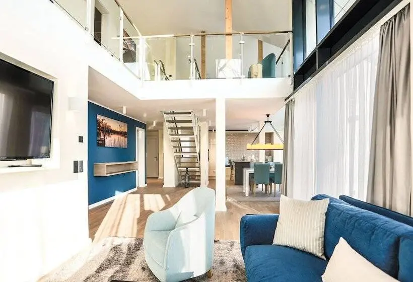 １ベッドルームのデラックスアパートメント, Maremüritz Yachthafen Resort