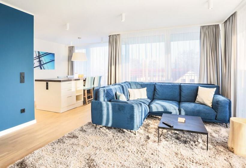 침실 2개 디럭스 아파트, Maremüritz Yachthafen Resort
