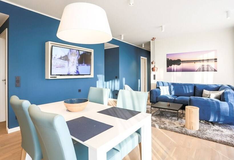 침실 2개 디럭스 아파트, Maremüritz Yachthafen Resort
