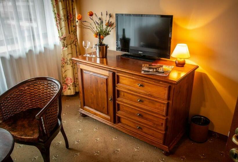 标准间带阳台, Horsky Hotel Encian Donovaly