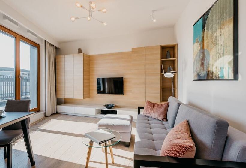 آپارتمان لوکس 1 خوابه, Inqse Krakow | Brewery Residence