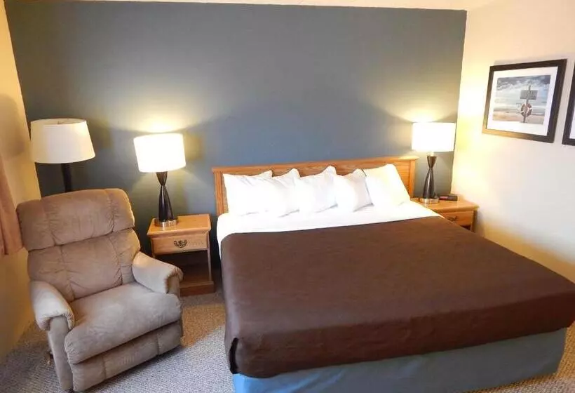 اتاق استاندارد با تخت بزرگ, Americinn By Wyndham Sturgeon Bay