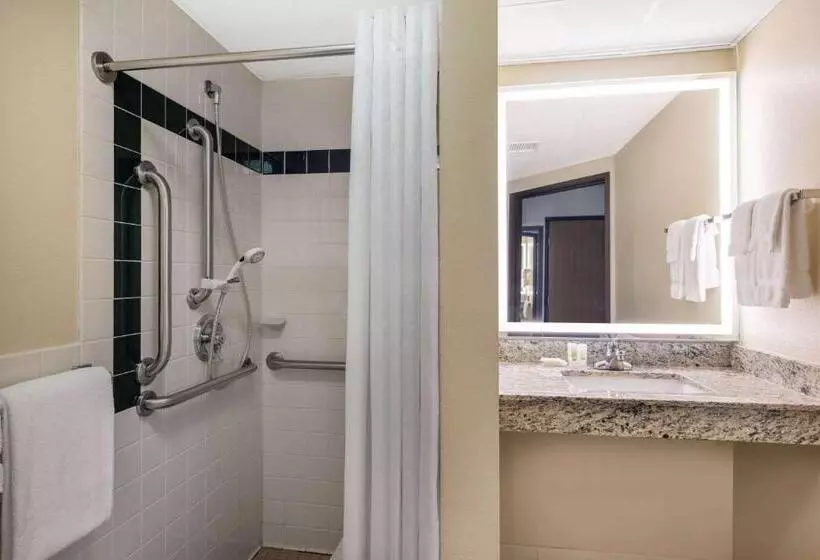 身障者適用シングルルーム, Americinn By Wyndham Two Harbors Near Lake Superior