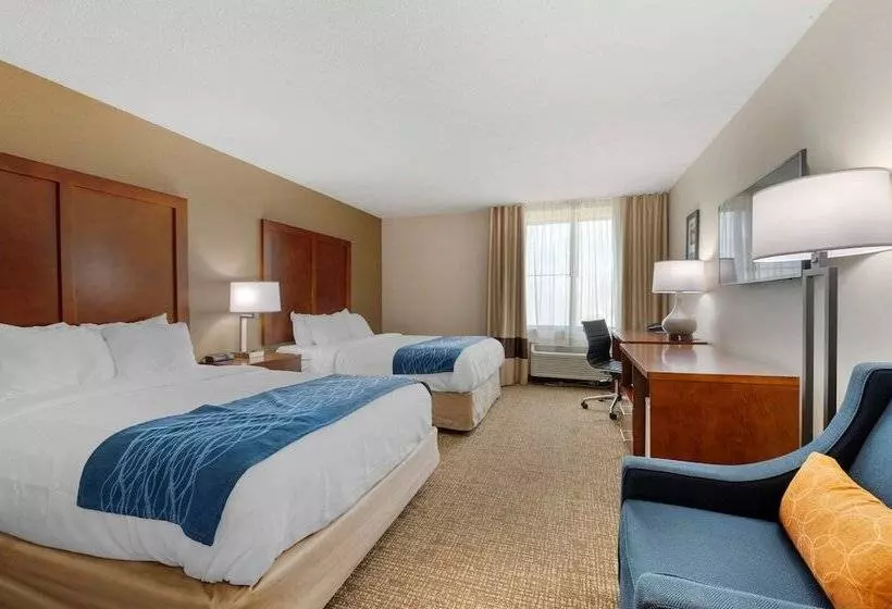 ２ダブルベッドのスタンダードルーム, Comfort Inn Anderson South