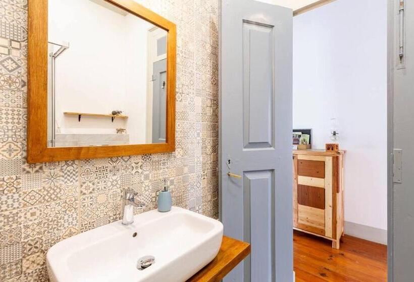 غرفة قياسية مع حمام خارجي, Casa Do Cabeço