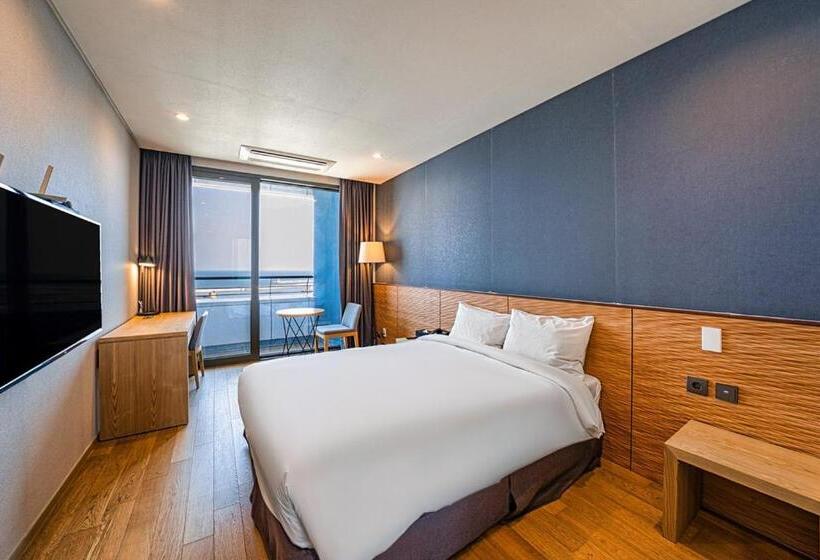 غرفة ديلوكس مطلّة علي البحر, Sl Hotel Gangneung