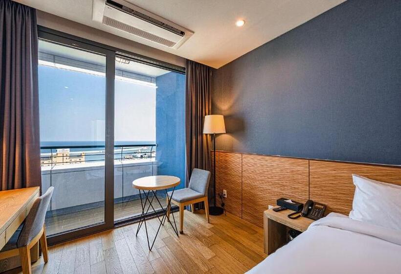 غرفة ديلوكس مطلّة علي البحر, Sl Hotel Gangneung