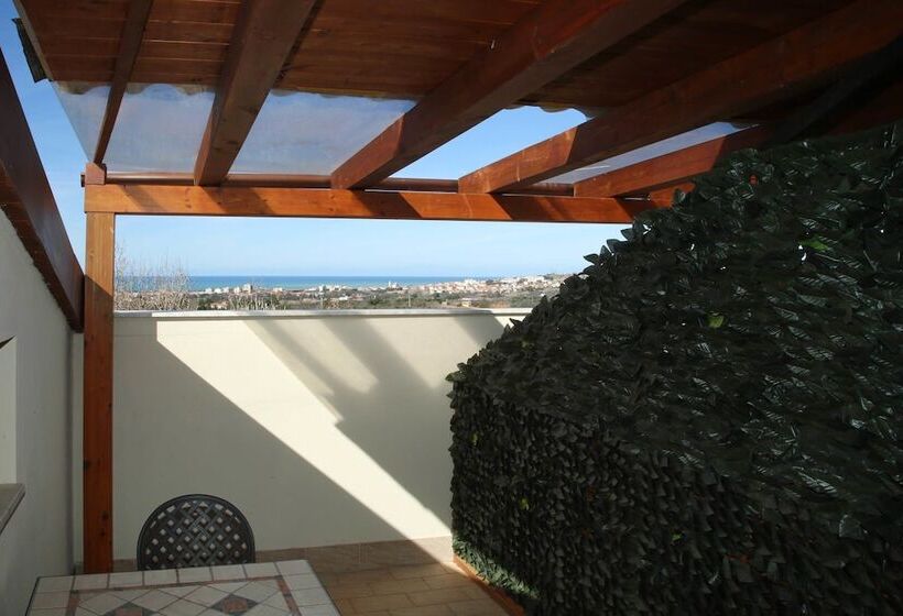 ペントハウス２ベッドルームアパート, Agriturismo San Gregorio